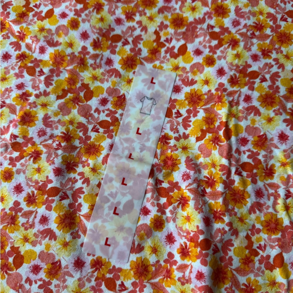Old Navy Colorful Floral Tee - Picture 2 of 8